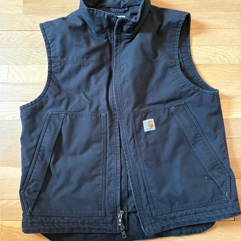 Carhartt Black Canvas Vest
